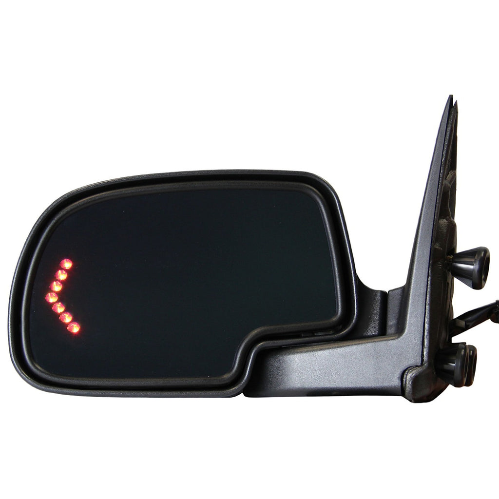 Set of 2 Power Folding Signal Dimming Mirrors for GMC Chevy Pickup SUV