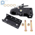 Adjustable Trailer Coupler and Channel Bracket Kit for Trailers (2-5/16")