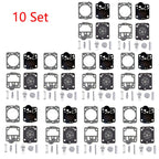 Set of 10 Carburetor Repair Kits for Jonsered CS2234 CS2238 Zama RB-149