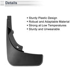 Set of 2 Mud Flaps Splash Guards for Audi Q5 (2009–2016)