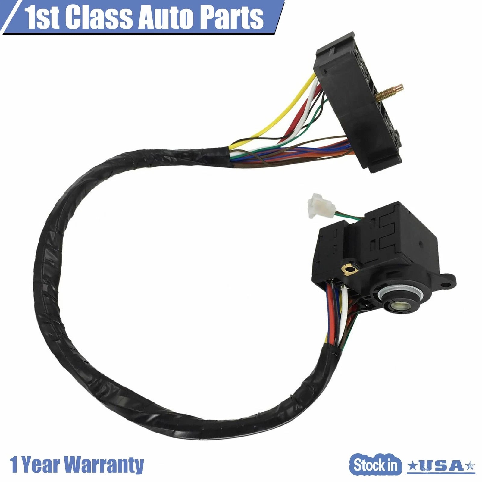 Ignition Key Switch for Chevy GMC Sonoma Yukon Jimmy Suburban C3500HD (1996–2000) 633-00151