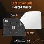Heated Mirror Glass Upper Driver Side Left for Ford F-150 (2015–2021) FL3Z17K707T