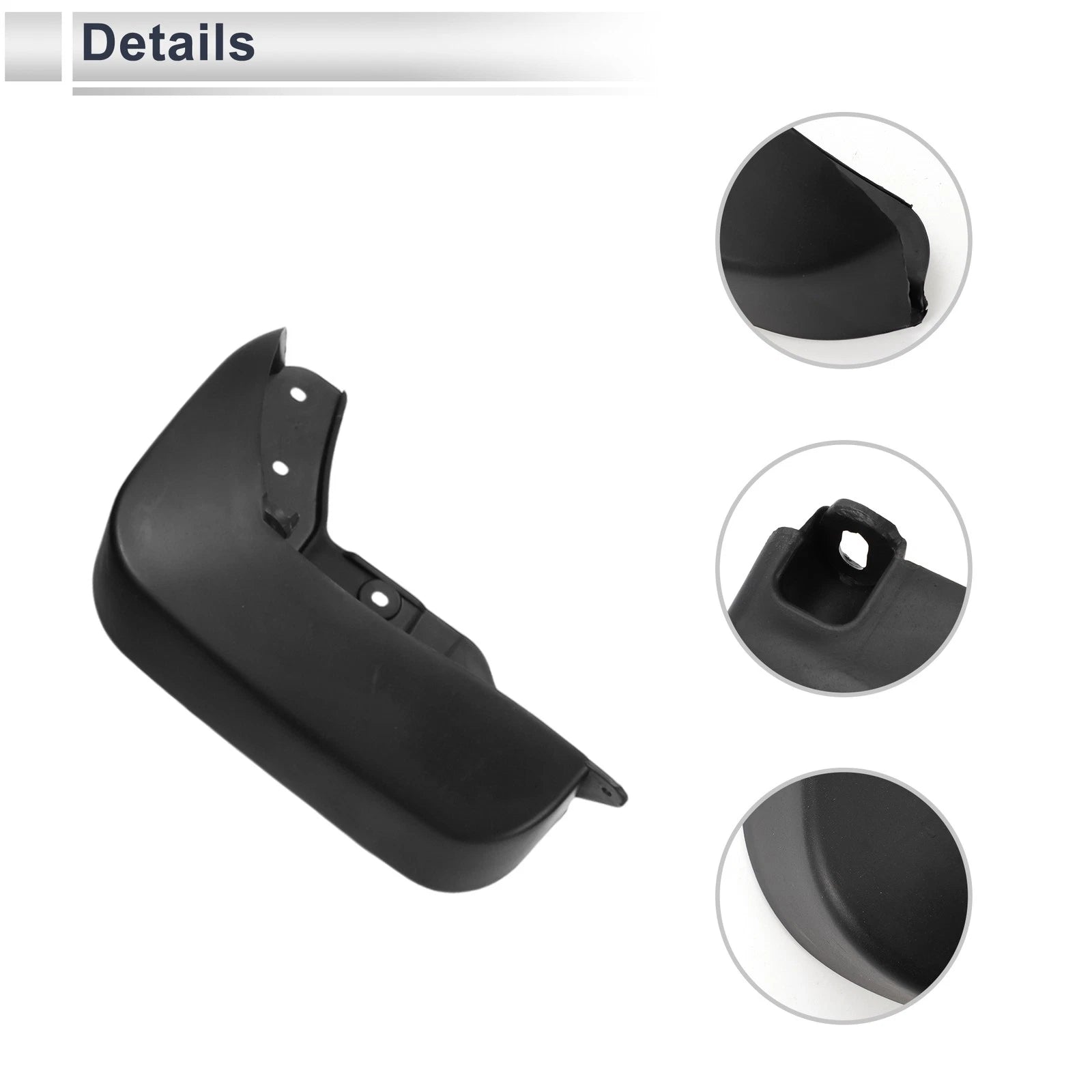 Set of 2 Mud Flaps Splash Guards for Audi Q3 (2016–2018)