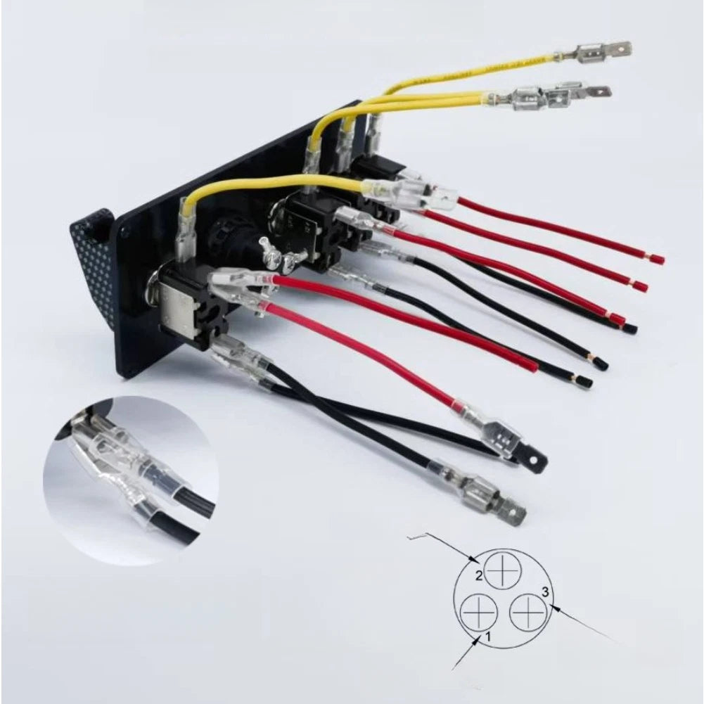 Ignition Panel for Racing Cars & Performance Boats (Universal)