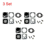 Set of 3 Carburetor Repair Kits for Stihl 020, 20AV, 020S, 024 (RK-13HU, RK-14HU)