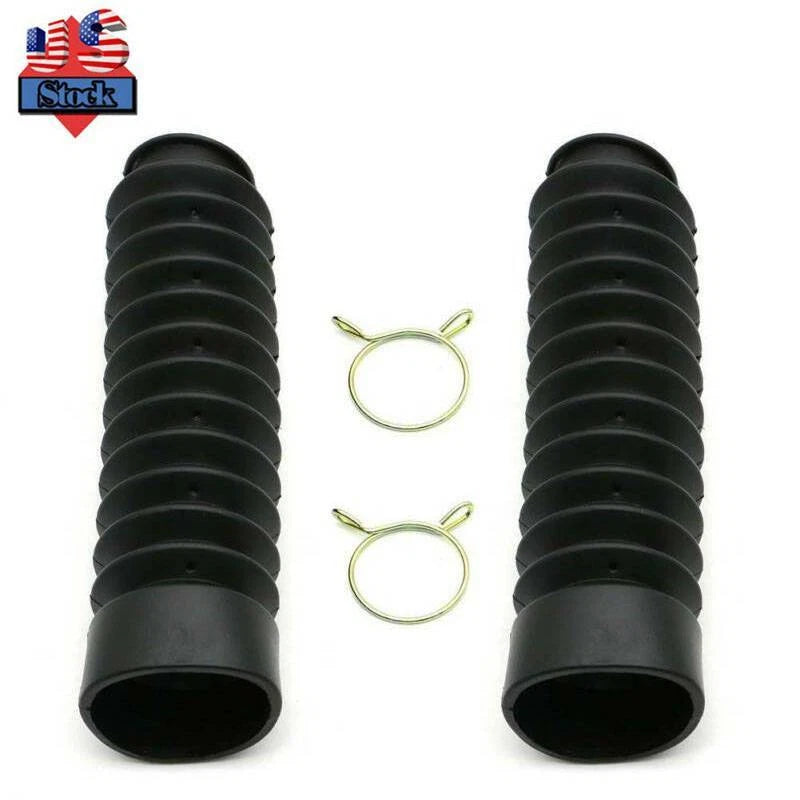 2X Front Fork Suspension Shock Cover Dust Boots for Honda XR100R CRF100F CRF125F