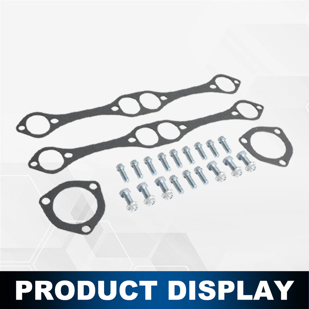 Stainless Steel Gold Exhaust Header for Street Rod SBC Small Block V8 (1923–1949)