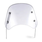 5-7'' Round Headlight Windscreen for Universal Fit Motor Clear