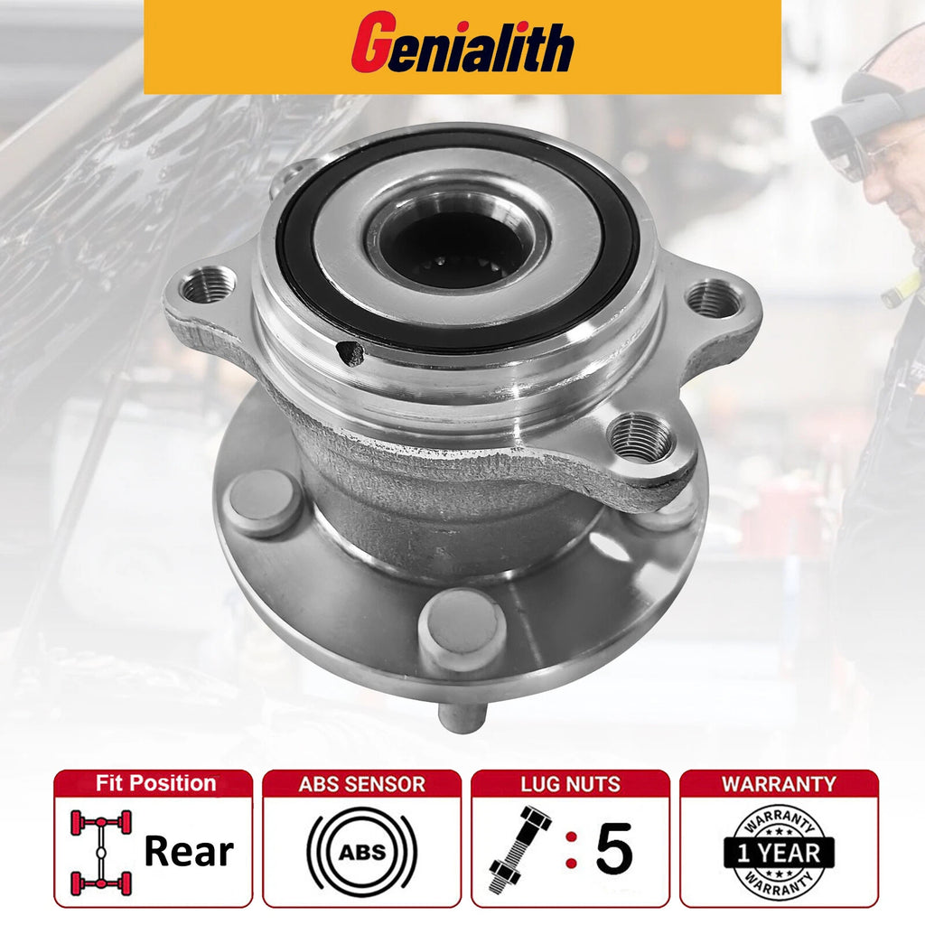 2 Rear Wheel Hub Bearings for Subaru Legacy Outback (2005–2009)