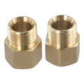 2X M22 15mm Male to 14mm Female Coupler for Pressure Washer Hose