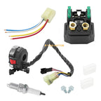 Handlebar Switch & Starter Solenoid Relay Kit for Yamaha Kodiak 400 450 (2002–2006)