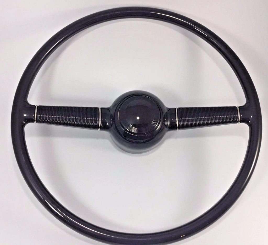 15 Inch Smooth Horn Steering Wheel for 1940 Ford Deluxe Style GM Column (1940–1940)