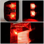Smoked Lens Tail Brake Lights for Chevy Silverado GMC Sierra (2014–2019)