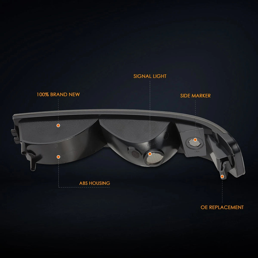 Smoked Lens Fog Lights for Tacoma Pickup (2016–2017)