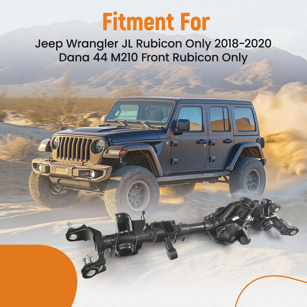 Front Axle Housing Dana 44 3.73 Axle Ratio for Jeep Wrangler JL (2018–2023)