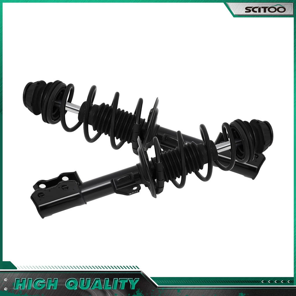 Set of 2 Front Quick Complete Struts w/ Spring Mount Kits for Scion Xd (2008–2010)