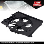 Radiator Cooling Fan Assembly for Honda Pilot (2016–2021)