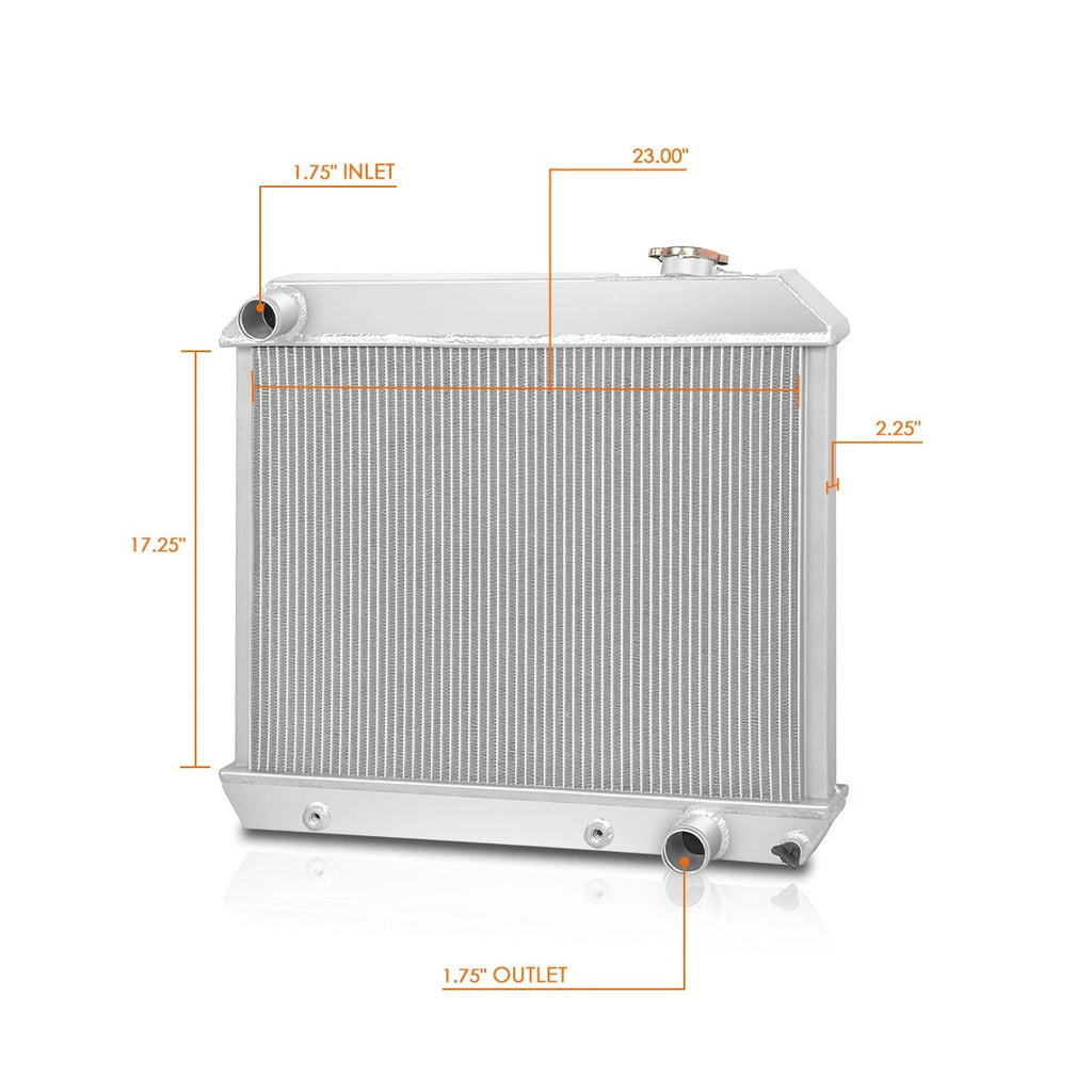 OE Style Aluminum Core Radiator for Lexus RX350/RX450H (2010–2015)