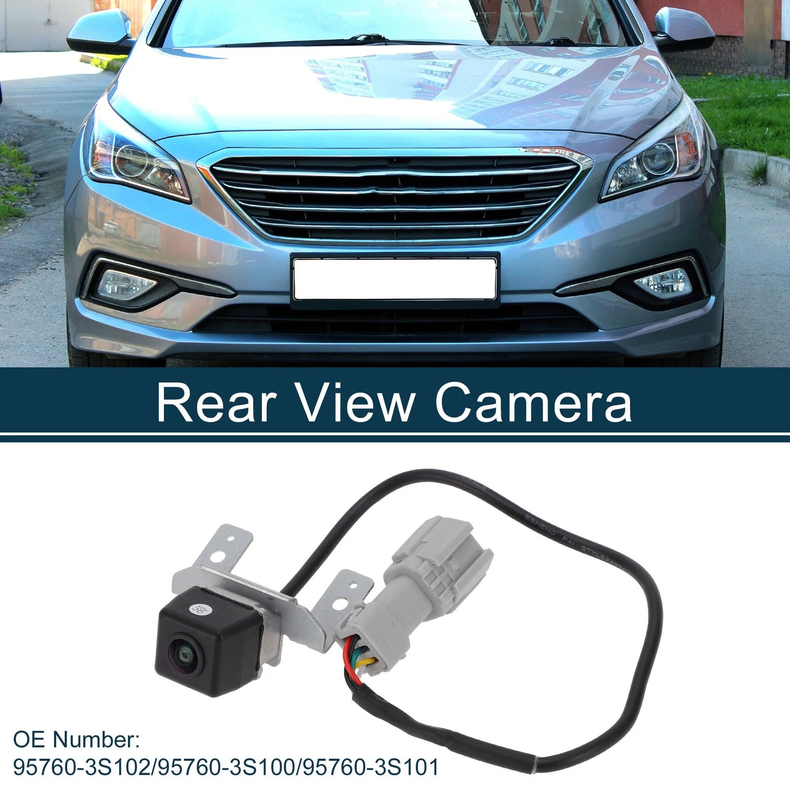 Rear View Camera for Hyundai Sonata (2011–2014) 120-180 Degree