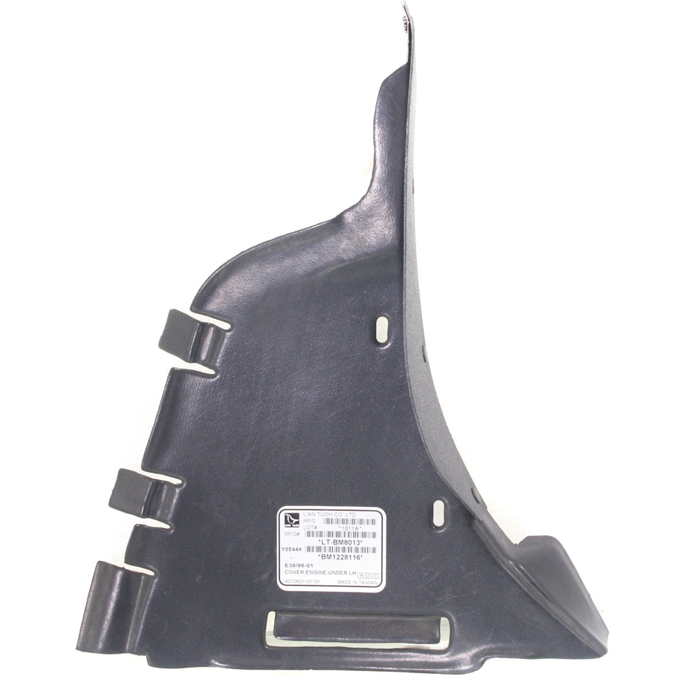 Set of 2 Engine Splash Shields for BMW 740iL (1995–1998)