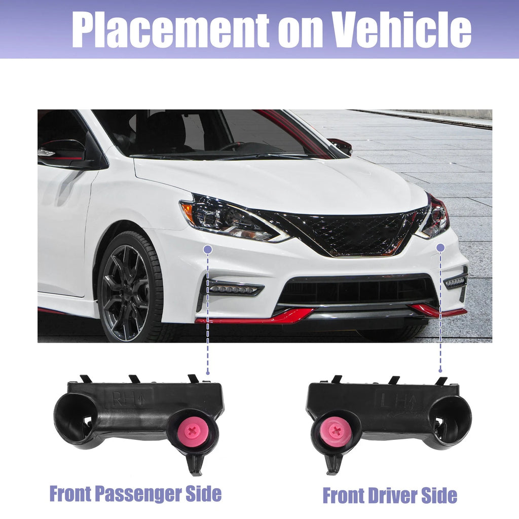 1 Pair Front Bumper Mounting Bracket for Nissan Altima (2019–2020)