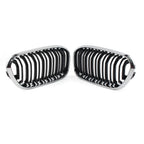 2X Front Bumper Kidney Grille Dual Slat for BMW 1 Series F20 F21 (2015–2019)