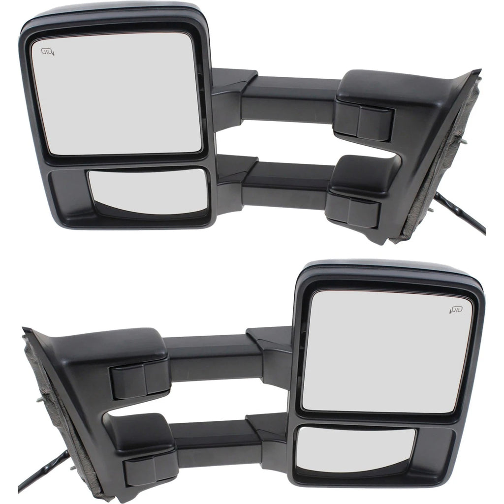 Tow Mirror Set for Ford F250 Super Duty (2008–2010) Power Heated Signal