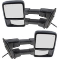 Tow Mirror Set for Ford F250 Super Duty (2008–2010) Power Heated Signal