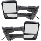 Tow Mirror Set for Ford F250 Super Duty (2008–2010) Power Heated Signal