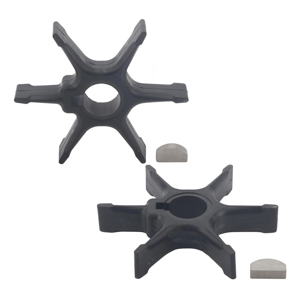 Water Pump Impeller & Key for Suzuki Outboard 9.9-28 HP (17461-93001)