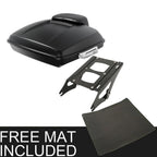 Razor Trunk Backrest Pad Mount Rack for Harley Touring (2014–2023)