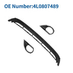 Set of 1 Front Lower Hood Bumper Grille for Audi Q7 (2010–2015) Black