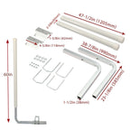 2X 60" Boat Trailer Guide Posts for Ski Boat Fishing Boat