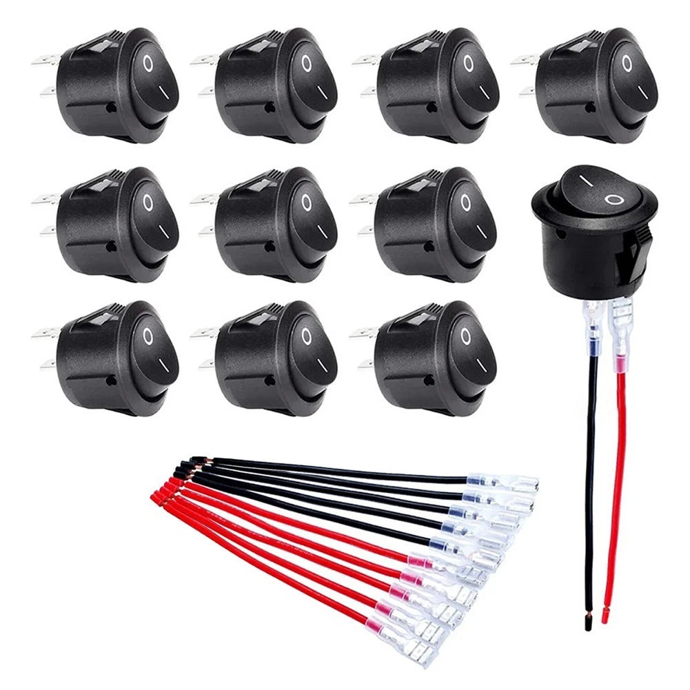 2 Pin Switch for Boat Switch Panel Mounting Hole 20mm