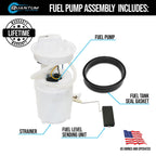 QFS Fuel Pump Module 340LPH for Volkswagen Golf (1999–2007) E8424M