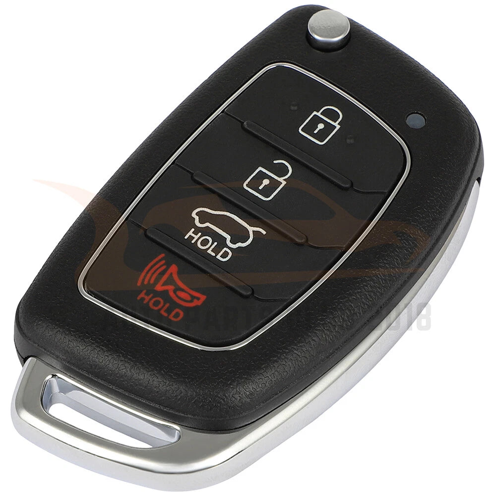 Key Entry Remote Fob for Hyundai Tucson (2015–2019) 4 Buttons