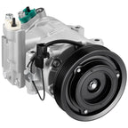 A/C Compressor with 6-Groove Pulley for Hyundai Accent Veloster (2012–2014)