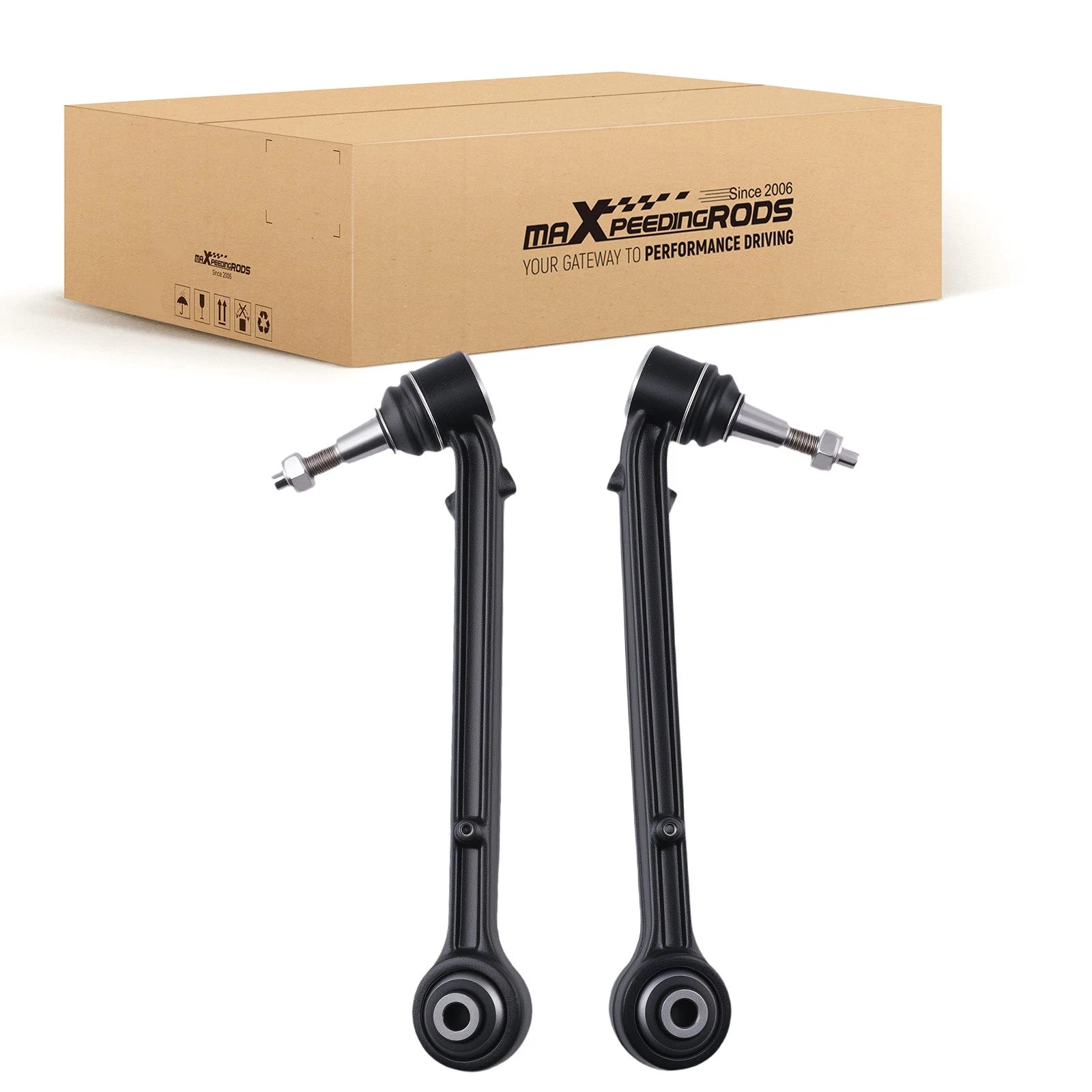 Front Lower Rearward Control Arms w/ Ball Joints for Chevy Camaro (2010–2015)