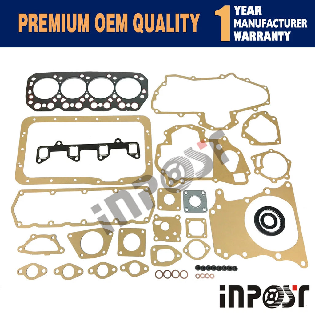 Full Overhaul Gasket Kit for Mitsubishi K4N 2.290L Engine (Cat 305CR)