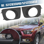 1 Pair Fog Light Grille Cover Trim for Toyota (No. 5212835040)