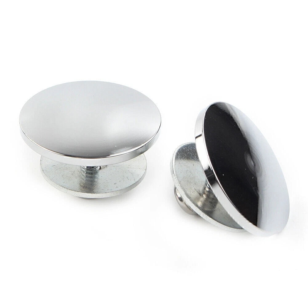 2X Inner Fairing Mirror Plugs for Harley Street Glide Trike (FLHXXX) Chrome
