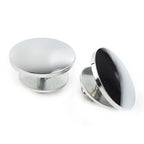2X Inner Fairing Mirror Plugs for Harley Street Glide Trike (FLHXXX) Chrome