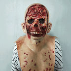 Melting Face Zombie Latex Mask for Halloween