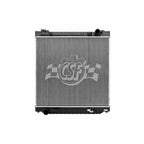 Replacement Plastic/Aluminum Radiator For 2004-2010 Ford Van Ford Econoline