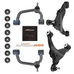 Set of 4 Front Lower Upper Control Arms w/ Ball Joint for Toyota Tacoma (2005–2015)