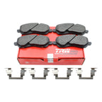 TRW Pro Front Ceramic Brake Pads for Chrysler Sebring, Dodge Avenger, Caliber, Compass, Lancer (200)