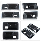 Set of 2 Black Door Handle Bezel Cups for Firebird Trans Am Camaro (1977–1981)