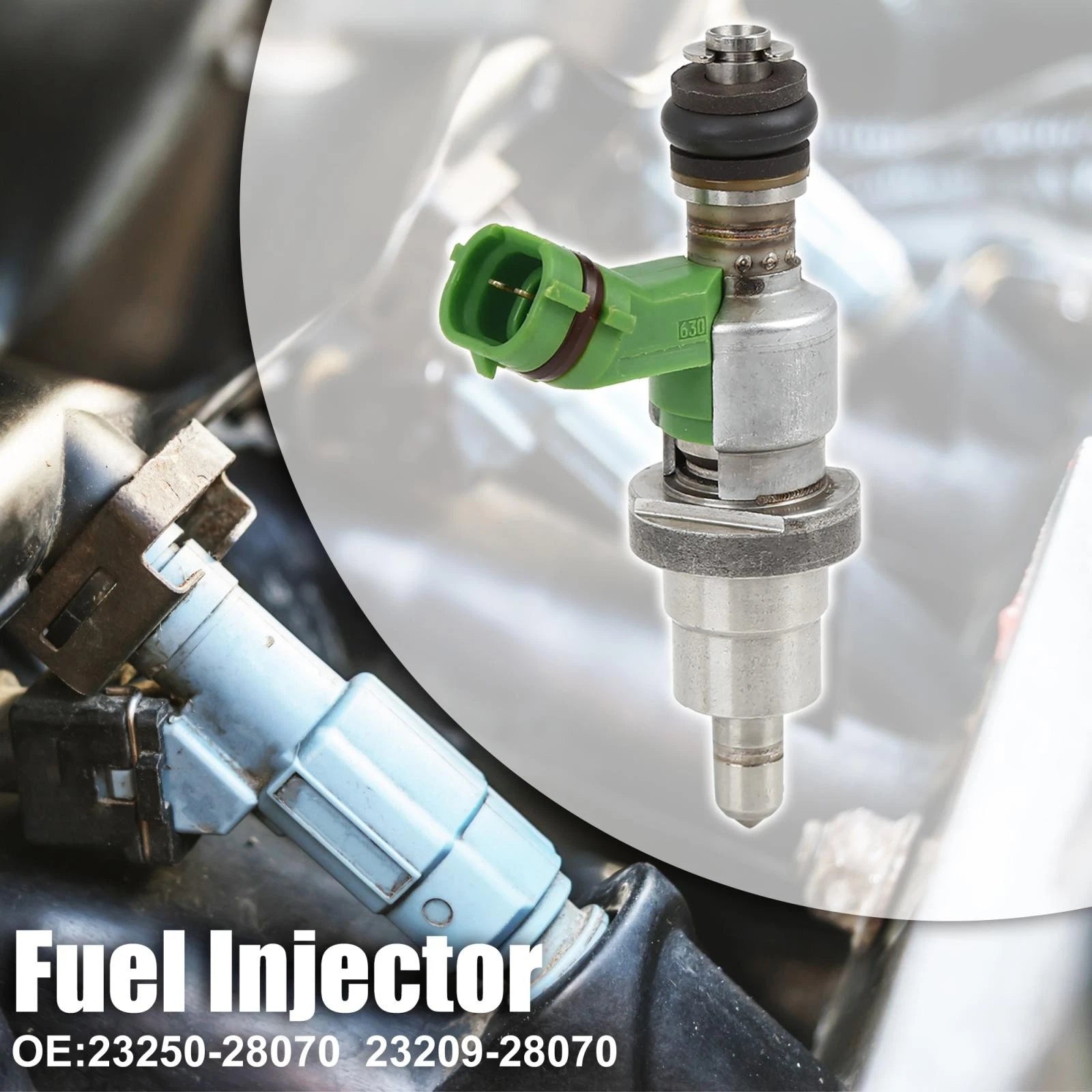 Set of 4 Flow Matched Fuel Injector Nozzles for Toyota RAV4 Avensis (2001–2018)