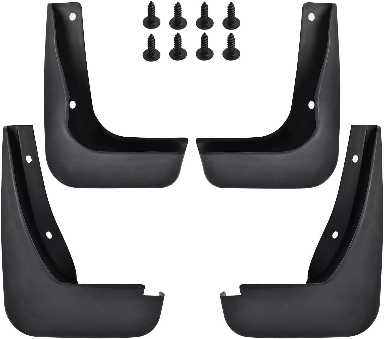 Set of 4 Splash Guards Mud Flaps for VW Jetta (2013–2014)
