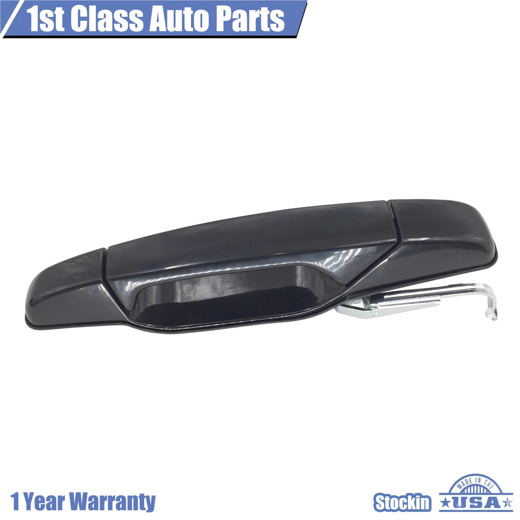 Right Passenger Side Black Outside Door Handle for Chevrolet GMC Cadillac
